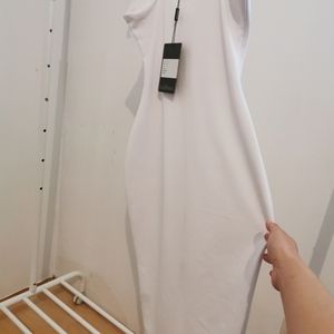 MISSGUIDED White Bodycon Dress